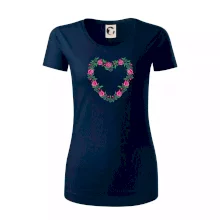 Červené tulipánové srdiečko (Pecka design)