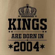 Kings are born in 2004