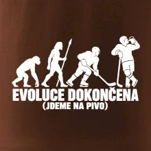 Hokejová evoluce jdeme na pivo