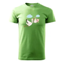 Čáp čekáme miminko - holka