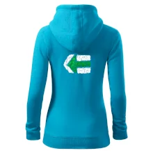 Párová turistická značka zelená