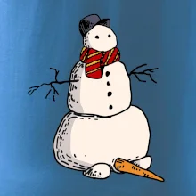 Sněhulák se spadlým nosem