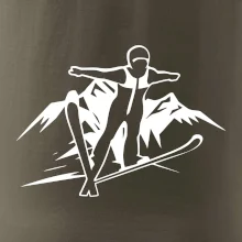 Letící skokan bílý