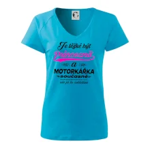 Je těžké být princezna - motorkářka Je těžké být princezna - motorkářka
