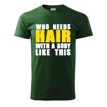 Who Needs Hair With A Body Like This