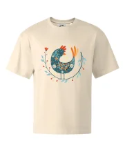 Folklor - slepice s kopretinou