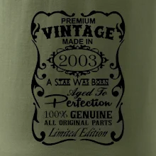 Vintage Etiketa - 2003