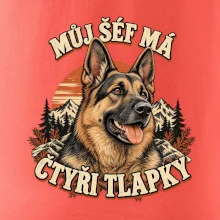 Můj šéf má čtyři tlapky - německý ovčák