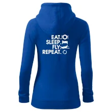 Eat sleep fly repeat Eat sleep fly repeat