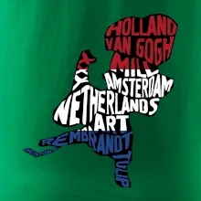 Mapy - názvy měst - Nizozemí