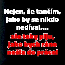 Tančím a piju