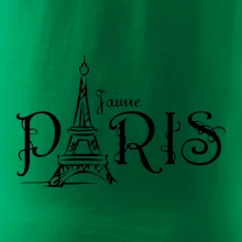 Paris nápis Eiffelovka rovný