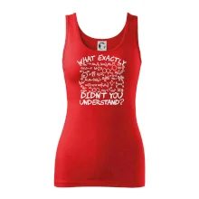 What exactly didnt you understand Chemistry