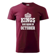 Kings are born in October