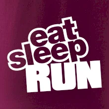 Eat sleep run velké