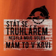 Stát se truhlářem nebyla moje volba