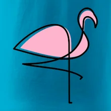 Plameňák na hubené noze