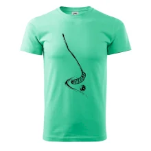 Minimalistická florbalka s míčkem