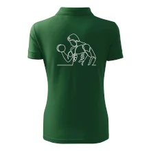 Fitness muž jedním tahem