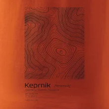 Keprník - vrstevnice v obdélníku