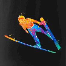 Skokan na lyžích splash