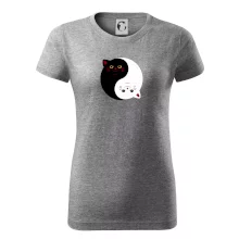 Kočky jin jang barevné