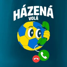 Karikatura házená volá