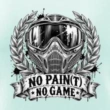 Motiv no paint no game s maskou