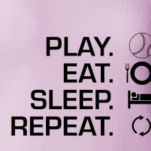 Play Eat Sleep Repeat tenis
