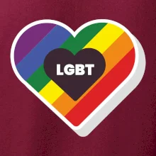 LGBT srdce duhové