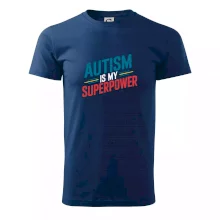 Šikmý nápis Autism is my superpower Šikmý nápis Autism is my superpower