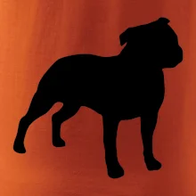 Americký stafordširský teriér  Na prsu