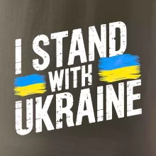 I stand with ukraine tiskací nápis