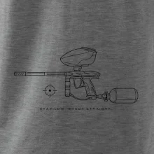 Minimalistický marker stay low shoot straight