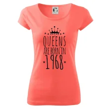 Queens are born in 1968