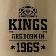 Kings are born in 1965
