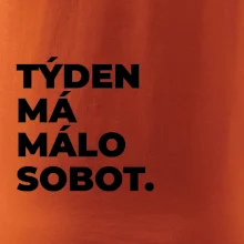 TÝDEN MÁ MÁLO SOBOT.