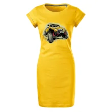 Žlutý offroad s navijákem