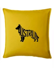 Australský Ovčák - nápis v těle