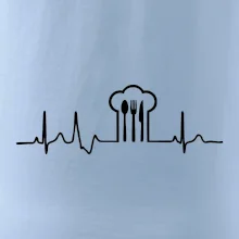 EKG kuchař čepice a příbory
