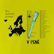 Můj cestovní seznam - Evropa