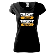 Eat Sleep Excavate Repeat