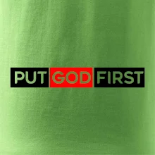 Put God first obdélník