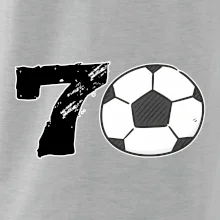 Fotbal kulaté narozeniny 70