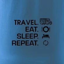 Eat sleep travel - alkovna