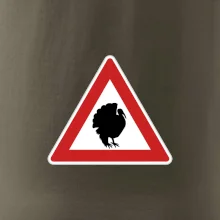 Dopravní značka - krocan