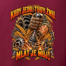 Kudy jedu tudy žnu řadicí páka traktoru