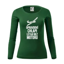 Opravdovi chlapi létají bez motoru