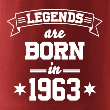 Legends are born in 1963