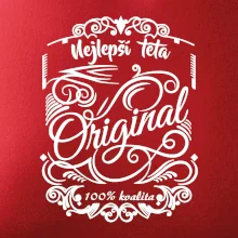 Vintage nejlepší teta 100% kvalita